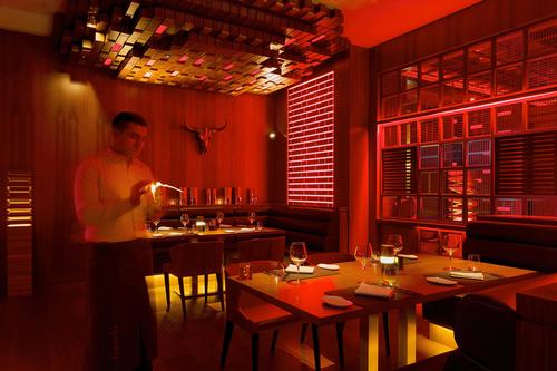 The design takes its inspiration from Azerbaijan's myths and legends surrounding fire / Blue Sky Hospitality
