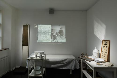 Copenhagen-based design studio Kvorning Design & Kommunikation (KDK) developed the exhibition design / Kvorning Design & Kommunikation