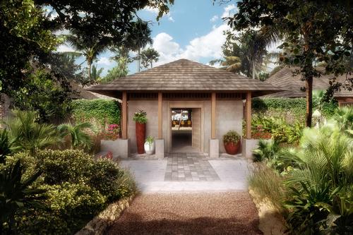 The island's lush greenery will come to the fore / Jestico + Whiles
