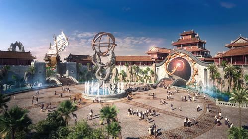 The entry view of the theme park and waterpark.
/ ITPS