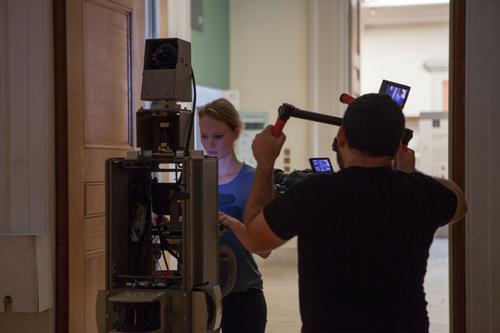 Special technology was used to scan the museum for digitisation