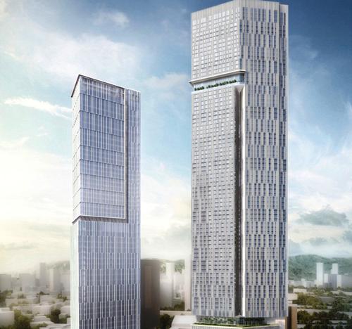 Ritz-Carlton will manage the hotel and apartments in the adjacent tower – both expected to open late 2016 / Worli Development 