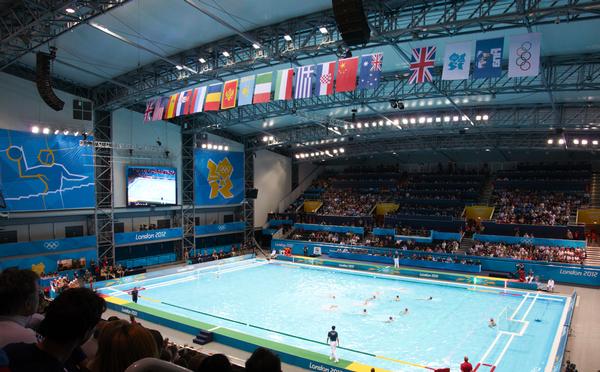 The London 2012 Water Polo arena set a standard for sustainable temporary buildings with its recyclable building materials and energy efficiency / PHOTO: shutterstock/ ROBERTO ZILLI