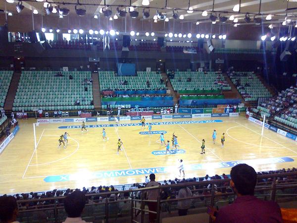 The Thyagaraj Stadium’s indoor arena