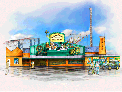 Blackpool Pleasure Beach to open £5.25m Wallace and Gromit ride 