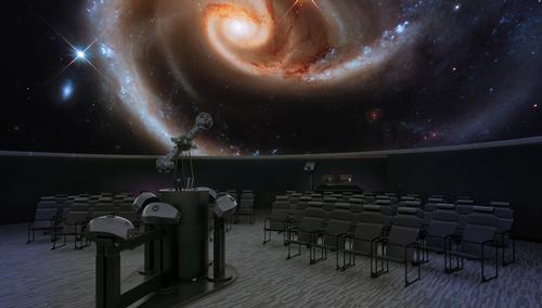 The planetarium has undergone a full redevelopment / Ball State University