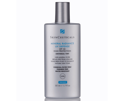 The new Mineral Radiance UV Defense SPF 50 by SkinCeuticals