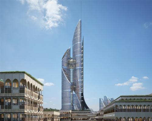 The project has been described as 'the first vertical city in the world, the tallest structure in the world and a groundbreaking project in all disciplines of engineering'
/ AMBS Architects
