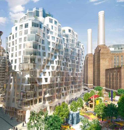 Gehry Partners' Prospect Place and Prospect Park / Battersea Power Station Development Company