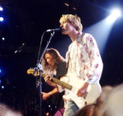 Cobain was the frontman of revered Seattle grunge band Nirvana / Flickr