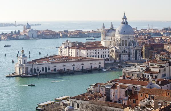 Ando worked with Pinault to renovate Venice’s Punta Della Dogana