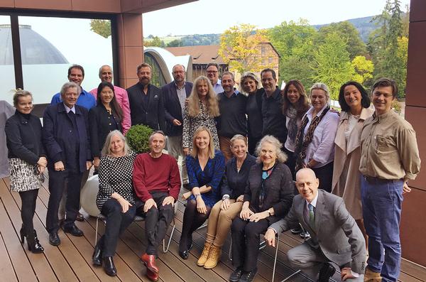 Spa Business’ Jane Kitchen (front row, third left) finds out about future hot spring trends