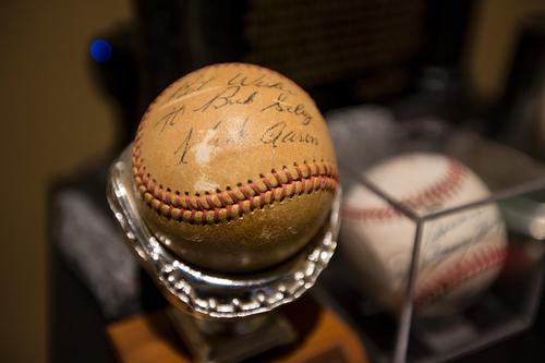 Included over 1,400sq ft (130sq m) are items from Selig’s tenure as Brewers owner / BRC Imagination Arts