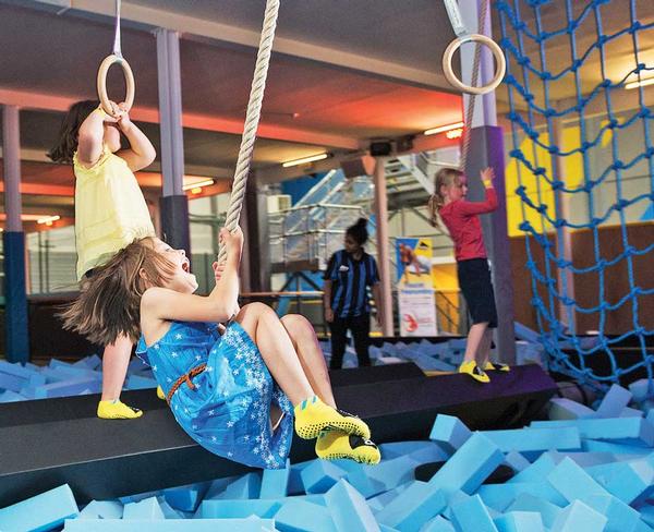 Foucan has made the Oxygen club in West Acton his base and says sport should be all about fun, play and freedom – especially for children
