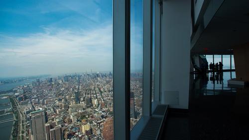 The observatory offers unrivalled views of New York City / One World Trade Center