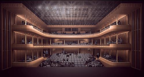 The Linbury Studio Theatre will receive a through revamp / Stanton Williams 