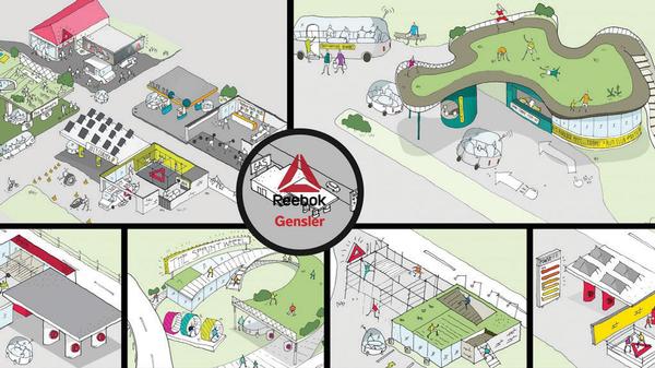 Fitness brand Reebok has partnered with global architecture practice Gensler 