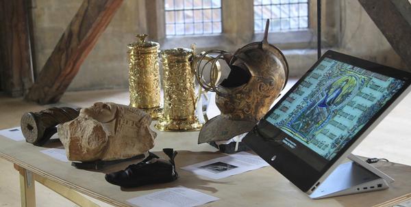 historic artefacts are part of the museum display