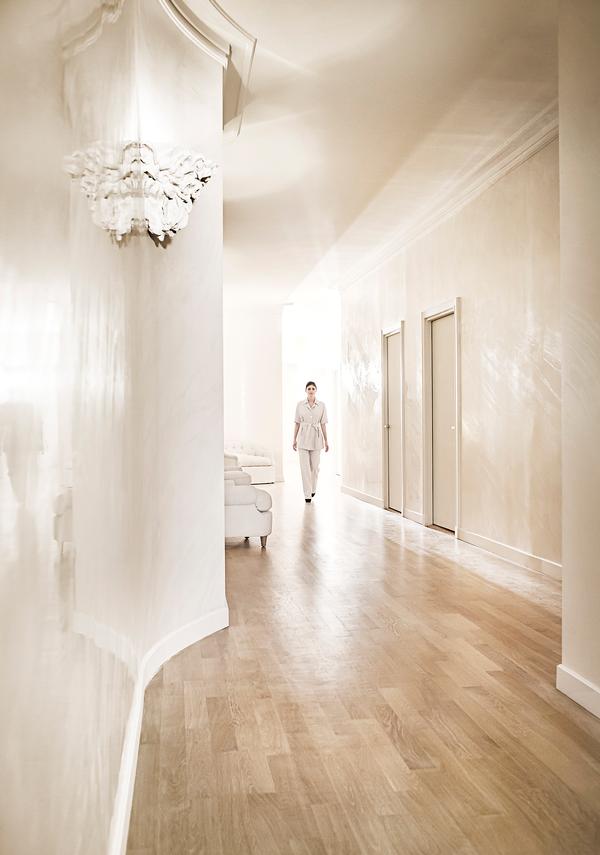 The interiors have been restyled using warm, light shades by Peter Marino, a modern US architect