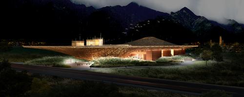 The finished theatre is expected to open to the public in the first half of 2016 / Studio Pei-Zhu 