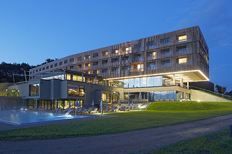 
The second Loisium wine resort opened in Austria in June 2012 with a hotel, wine bar, two restaurants and a spa