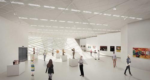 The museum will house over 4,000 Lithuanian art works / Studio Libeskind