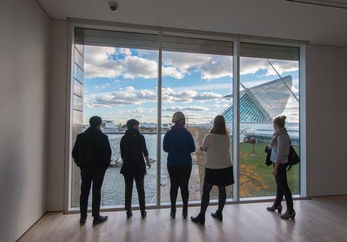 Part of the redevelopment was designed to better connect the museum to the waterfront / Milwaukee Art Museum