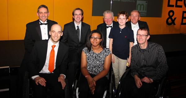 Members of the Wheelchair Racing Academy at the SAPCA AGM in January