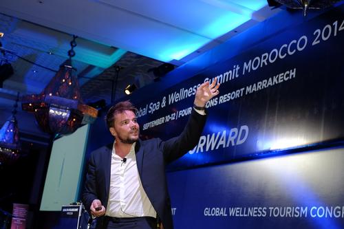 Bjarke Ingels paid homage to his old maths teacher in the design on the school's sports hall / Global Wellness Summit