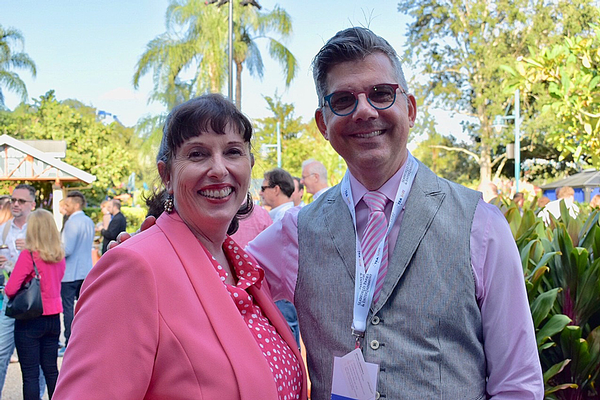 Bettina Buckley and John Paul Geurts co-chaired the conference at SeaWorld in Orlando, Florida