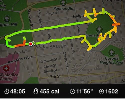 Wyckoff's novel way to spice up exercise through 'abstract' artwork has made her an internet sensation / Running Drawing / Claire Wyckoff