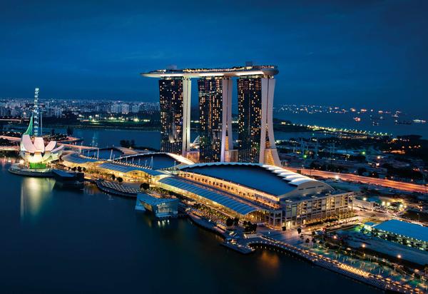 Marina Bay Sands, Singapore, provides the backdrop for the upcoming trade show