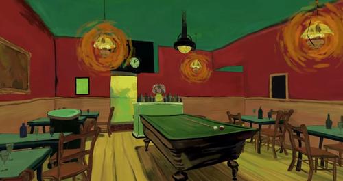Animator Mackenzie Cauley used certain features in Van Gogh’s piece to maintain the art style as seen in the original piece, but he has added a third dimension
