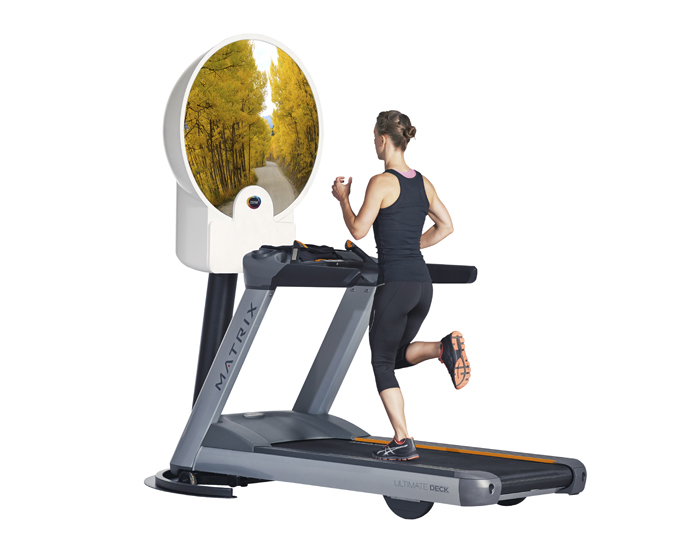 Enhanced Zone dome matches film speed to running pace