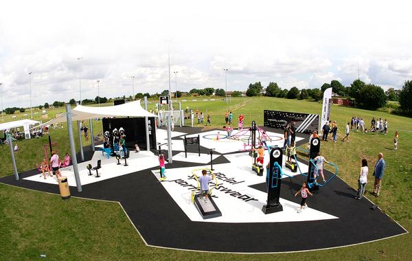 German sportswear giant Adidas created the AdiZone concept – an Olympic Games-inspired multisports area