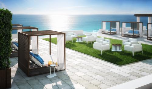 The resort will have panoramic views of the Atlantic Ocean / Conrad Hotels & Resorts