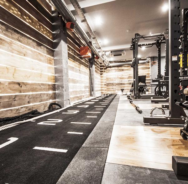 The Volt Gym’s zone features Synrgy and Hammer Strength