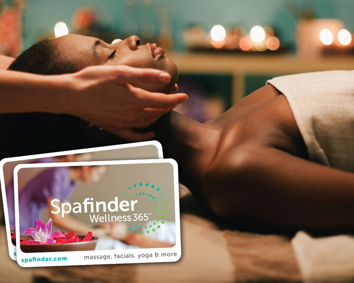 The gift cards can be used at Spafinder Wellness spas and salons / 