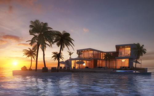 The islands will be able to be located at almost any water-based destination in the world / Amillarah Private Islands 