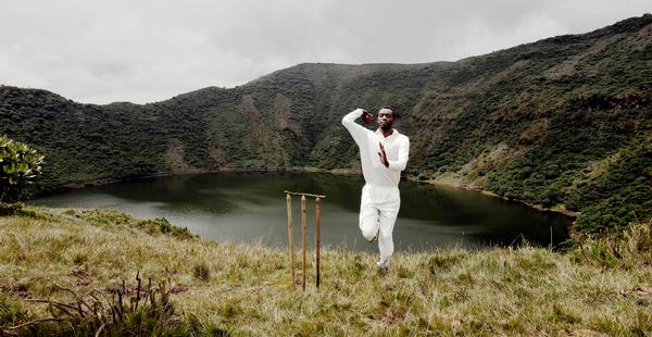 An charity calendar designed to raise funds highlighted the absence of cricketing facilities in Rwanda 