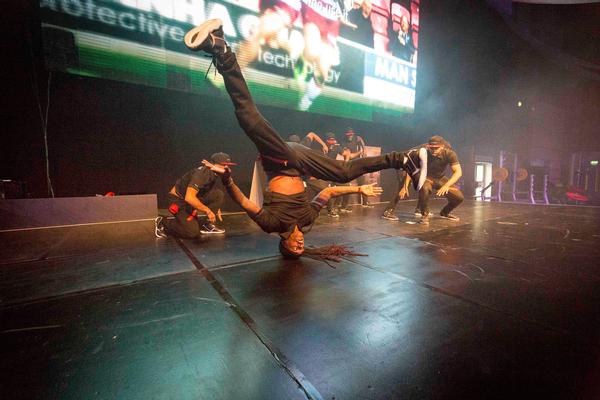 A show-stopping performance was headlined by dance crew Flawless 
