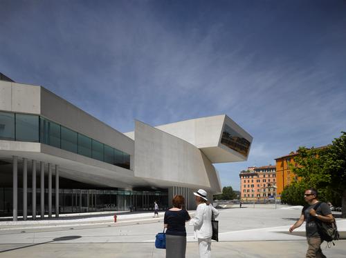 The success of the MAXXI Museum of XXI Century Art in Rome helped catapult Hadid towards global fame / Richard Bryant
