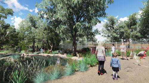 The eco-resort would be focused around Australia's native animals and fauna