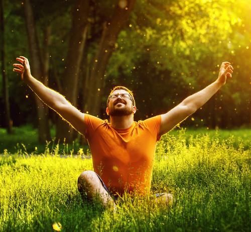Several studies have shown that meditation increases grey matter mass in the precuneus -- where happiness appears to be located / Shutterstock /284871191