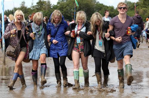 Spa offerings at music festivals offer attendees the chance to look their best, whatever the weather / Press Association / Metro.co.uk
