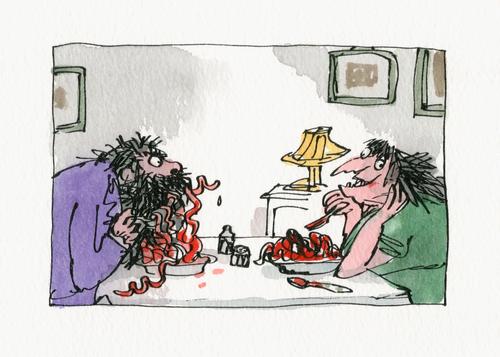 Quentin Blake stars at newly-opened British illustration gallery