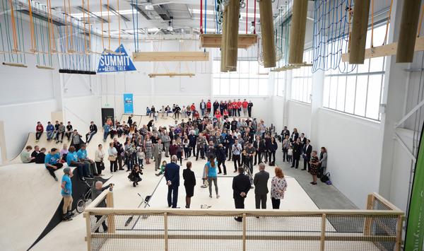 The innovative design of the centre is a first for a publicly-owned leisure facility