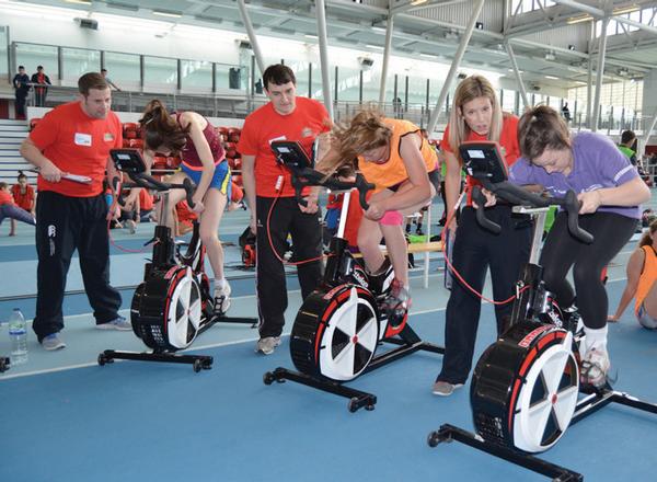 Capturing athletes data via the Wattbike