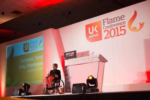 Baroness Tanni Grey-Thompson outlined her vision for the future of the sector	