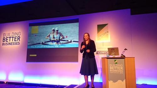 Olympic medallist Cath Bishop: businesses should be more like athletes
